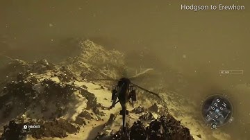 Ghost Recon Breakpoint - Epic 4KM Free Fall Skydiving - Highest point on map to Erewhon