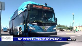 No Sun Metro transportation for Veterans to Beaumont Army Hospital