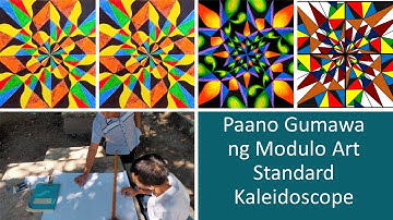 How to make a Modulo Art Standard Kaleidoscope
