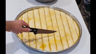 Easy Turkish Baklava Recipe ✅️ ULTIMATE BAKLAVA MAKING