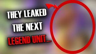 THE LEGENDS TEAM LEAKED THE NEXT LEGEND UNIT... Dragon Ball Legends Info!