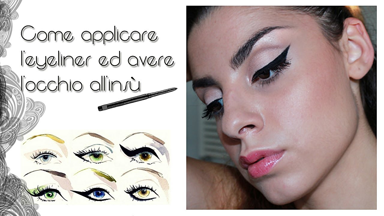 Come usare l'eyeliner bianco