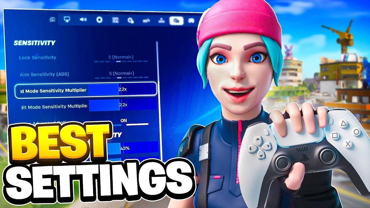 *NEW* Best Controller Settings + Sensitivity 🎯🧩 for Chapter 7! (PS4/PS5/XBOX/PC)
