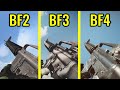 Battlefield 2 vs 3 vs 4 - Weapons Comparison