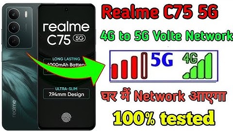 Realme C75 5G Network problem solve 2025 || How to fix Network problem in Realme C75 5G 2025