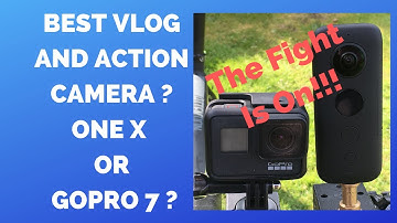 Insta360 one x vs GoPro hero 7 black action camera comparison