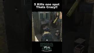 5 KILLS ONE SPOT!! #shorts