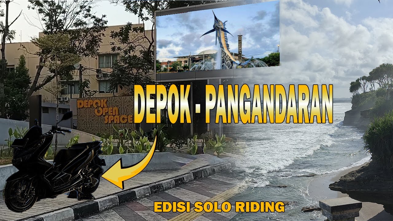 SOLO RIDING DEPOK - PANGANDARAN | MOTOVLOG HONDA PCX