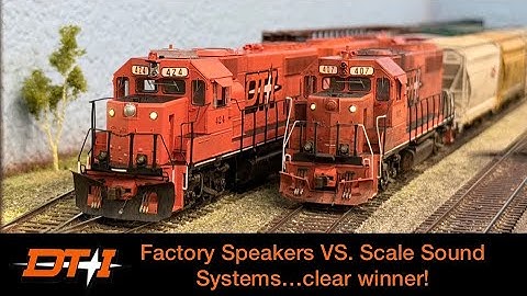 Factory vs. Scale Sound Systems Speakers
