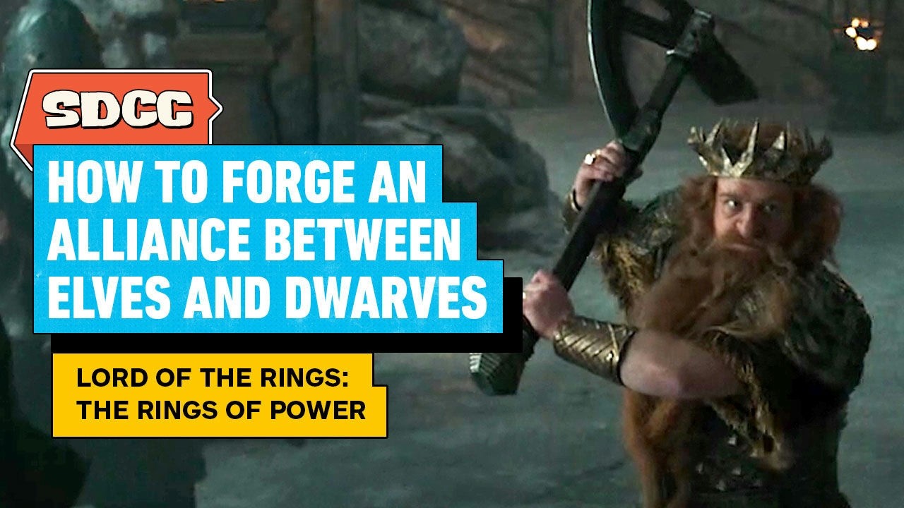 The Lord of the Rings: The Rings of Power: S3 Brings Elves and Dwarves Together | Comic Con 2026
