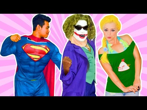 frozen-elsa-anna-superman-batman-joker-face-powder-funny-superheros-prank-video-in-real-life