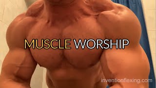 Romanian Muscle Jock Bathroom Flexing - Travis Muscle Worship [Full Version in Description] #biceps