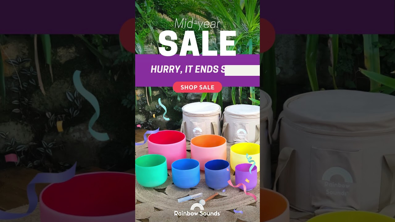 Rainbow Sounds Mid-Year Sale is ending soon