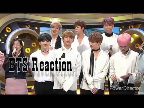 BTS reaction at