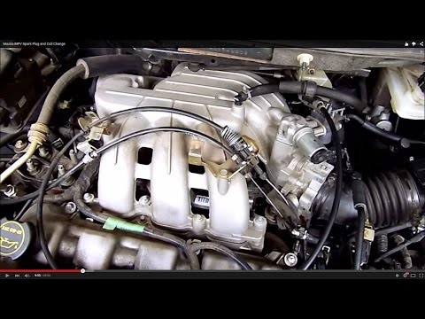 Mazda MPV Spark Plug and Coil Change