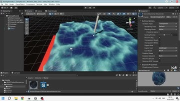 Simple water shader - Fishing Simulator - Unity #2