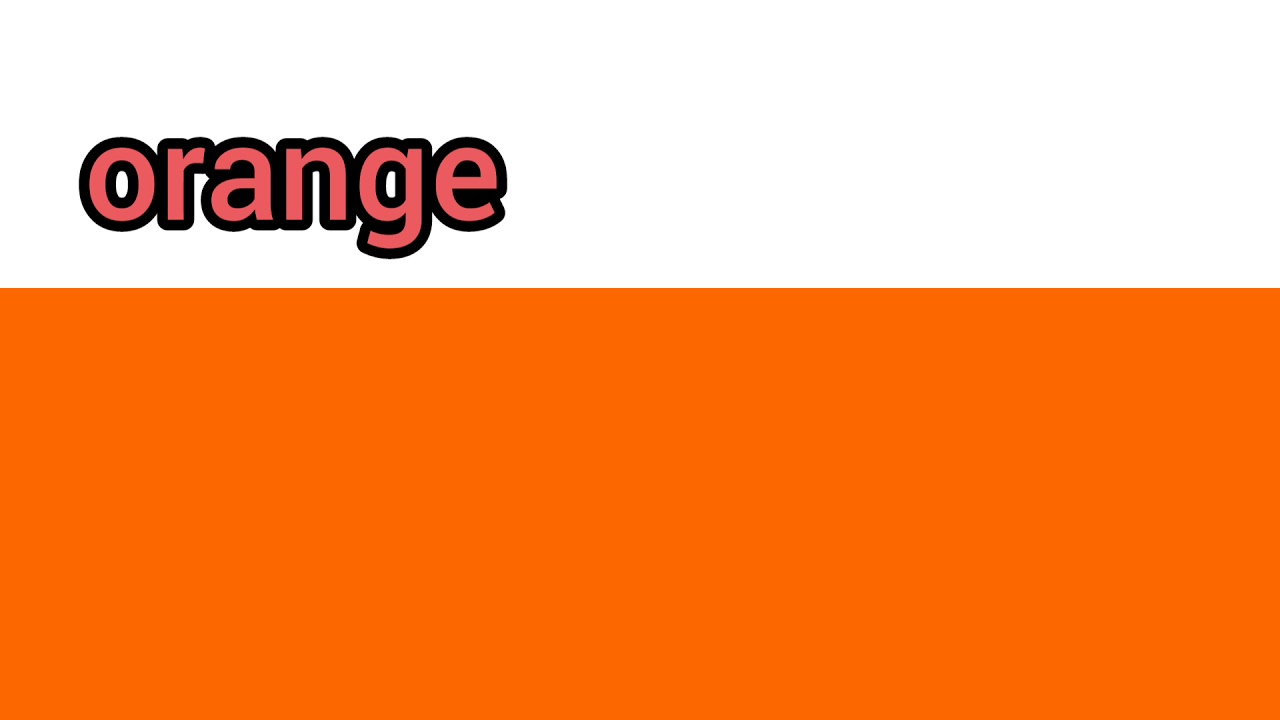 How to Pronounce Orange in American English YouTube