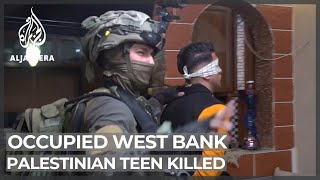 Jenin killing: Israeli forces kill 17-year-old boy