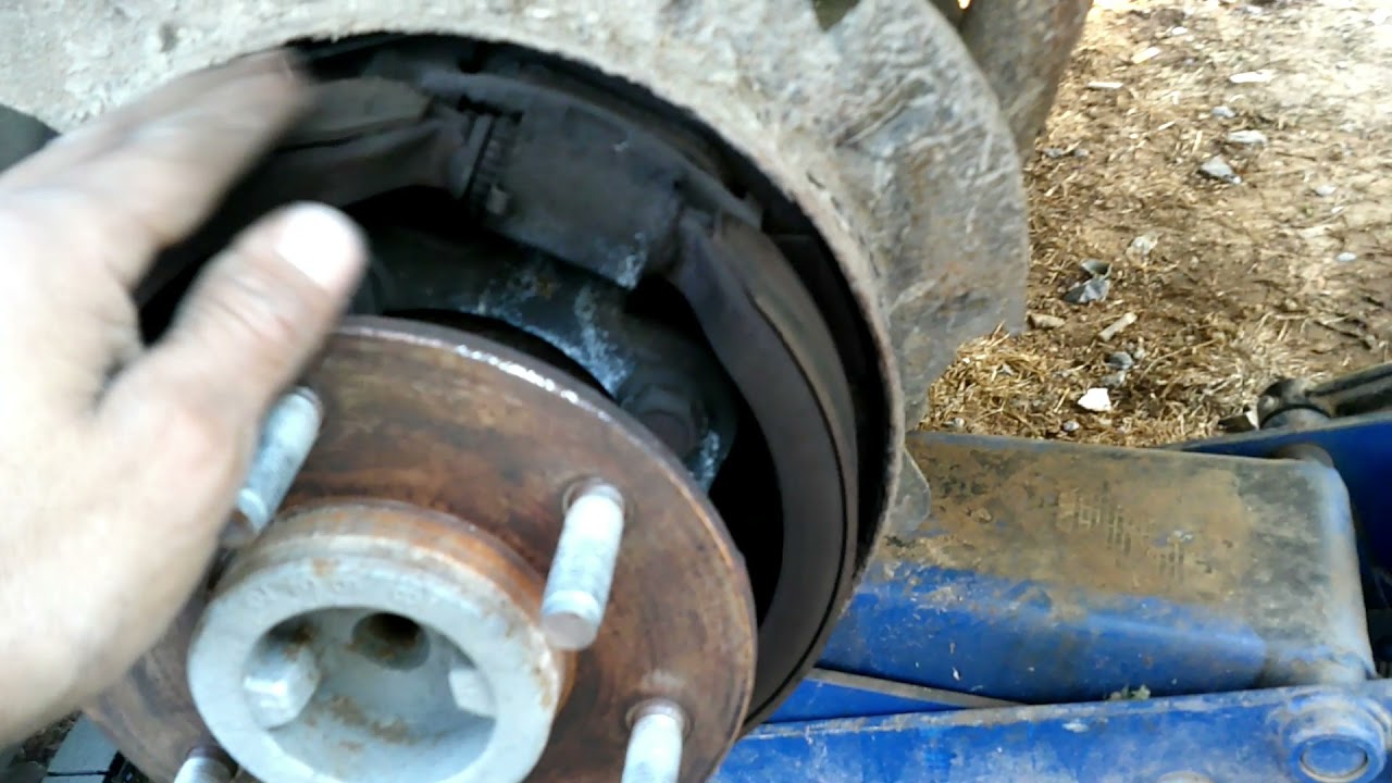 chevy trailblazer how to replace brakes/parking brake/ and how to