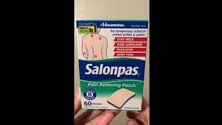 Salonpas Pain Relieving Patch