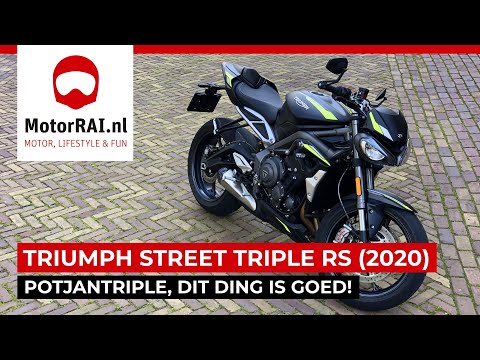 Video: Triumph Street Triple, test (stad en snelweg rijden)