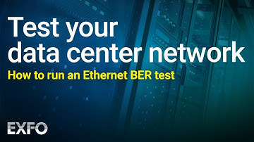 How to run an Ethernet BER test
