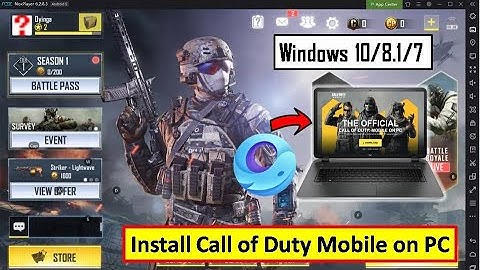 How to Download & Install Call of Duty Mobile in PC in Hindi/Urdu