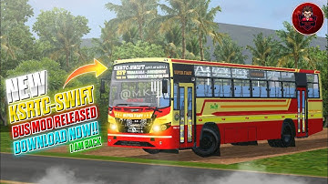 New KSRTC-SWIFT SUPER FAST BUS MOD RELEASED💥 | BS6 Leyland Mod in bussid❤️ | I Am Back MKG Family😇😉