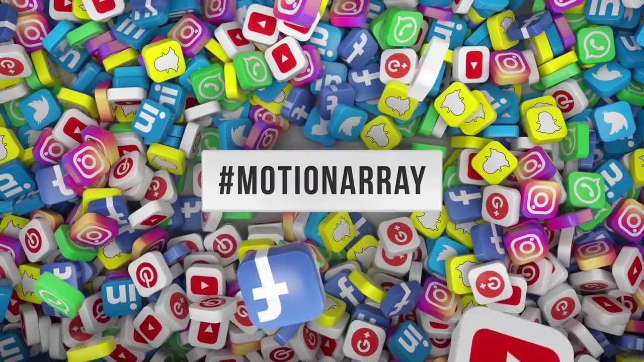 Social Media Hashtag Opener Motion Graphics Templates YouTube