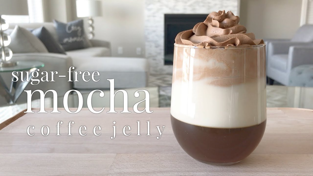 Sugarfree Mocha Coffee Jelly Keto YouTube