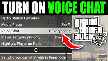 How To Turn On Voice Chat In GTA 5 Online - Easy Guide