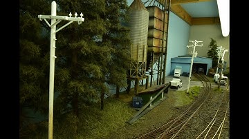 The Railroad Diorama | Arranging the Utility Poles: Part 2