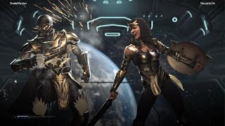 Injustice 2 Wonder woman vs Sub Zero