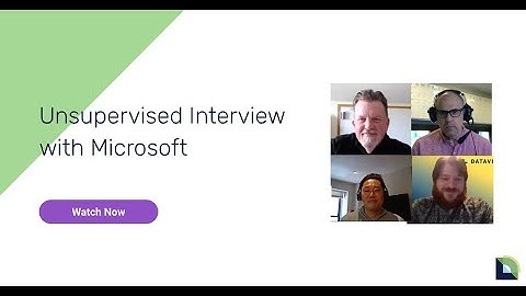 DataVisor Unsupervised Interview with Microsoft