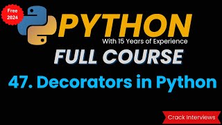 Decorators in Python | Inner Functions