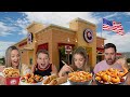 New zealand family try panda express for the first time