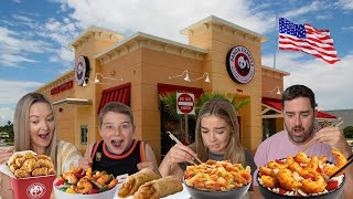 New Zealand Family Try Panda Express For The First Time