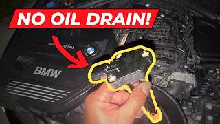 BMW Oil Level Sensor Replacement WITHOUT Draining Oil (340i)