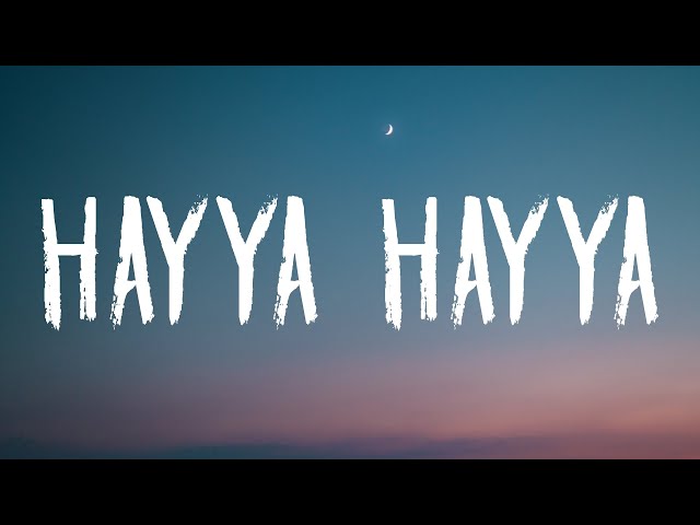Hayya Hayya (Better Together) (Lyrics) FIFA World Cup 2022™ - Trinidad Cardona, DaVido & Aisha class=