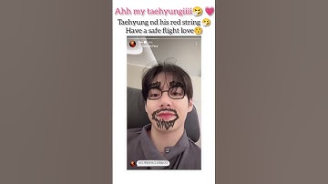 Taehyung ig Story🤧 Have a safe flight love😚#taehyung #shortsviral #subscribemychannel