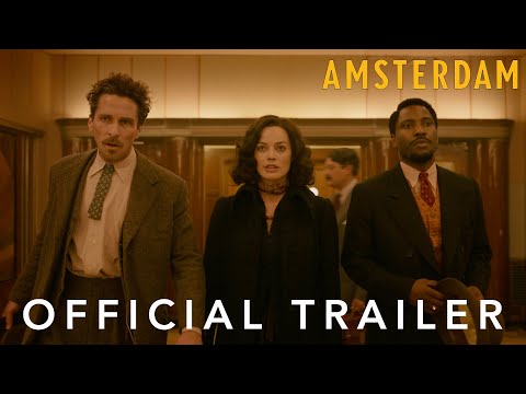 Amsterdam AUDIO DESCRIBED Official Trailer 