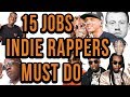15 Jobs Every Independent Rapper Has To Do (Like It Or Not)