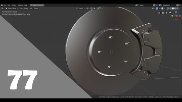Blender 2.8 Car Modeling Tutorial - Part 77 (Brake Callipers - A)