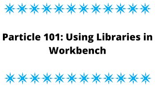 Particle 101 How Use Libraries In Particle Workbench
