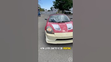 Can you believe this bodykit was 3D printed?!