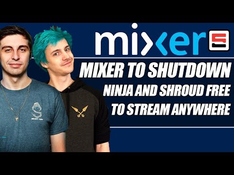 Mixer Shutting Down: and Shroud free to stream platforms | ESPN ESPORTS - YouTube