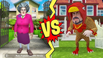 Dark Riddle vs Scary Teacher 3D : New Prank Funny Game Android/IOS ( Part 1 )