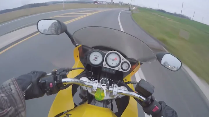 POV First COLD Ride NEW Bike 2003 Kawasaki ZR7S NOT a Project 