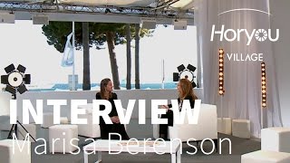Interview with Marisa Berenson - Horyou Village @ Cannes Festival 2015