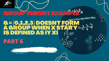 Group Theory Example G = {0,1,2,3} doesn